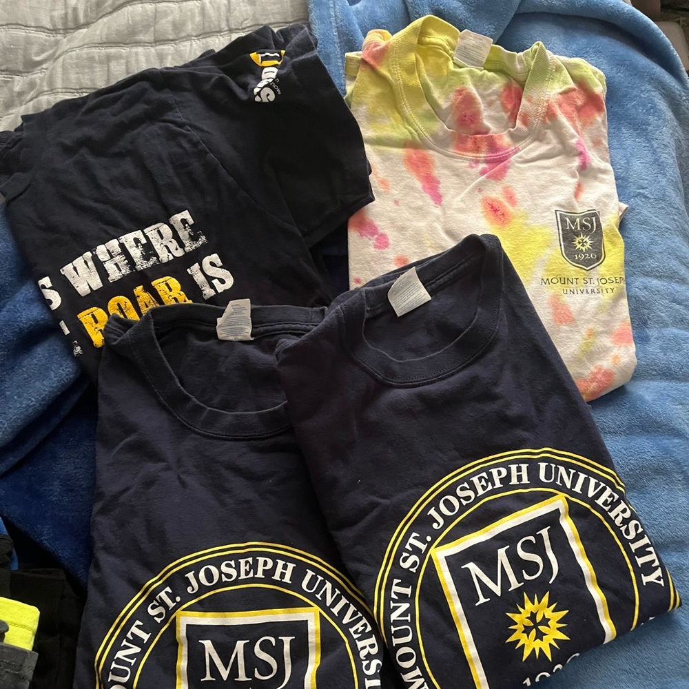 mount st joseph university college t-shirts